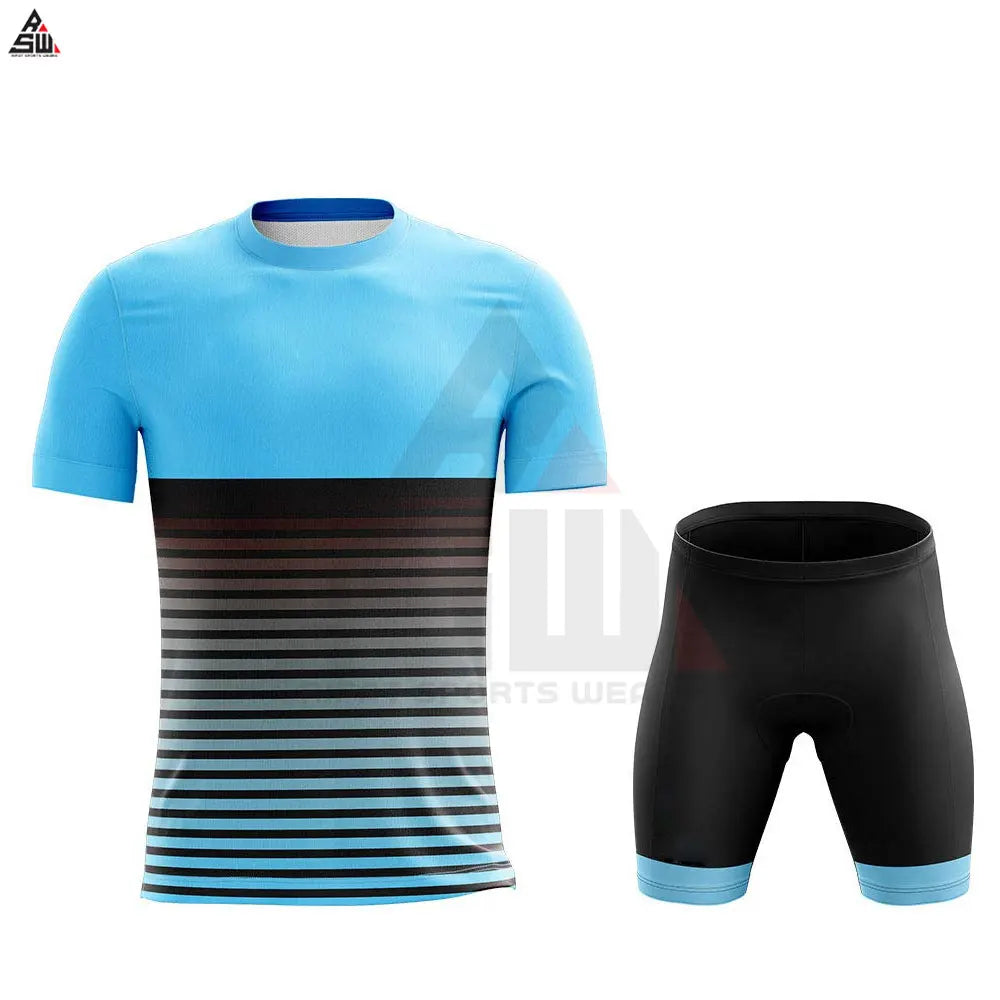 Adult Summer Custom Cycling Uniform Set, Pink 100% Polyester Breathable Cycling Jersey
