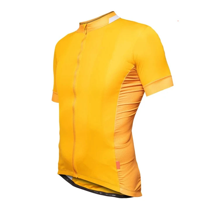 Unisex Custom Printed Cycling Jersey, Lightweight Breathable 100% Polyester OEM Wholesale