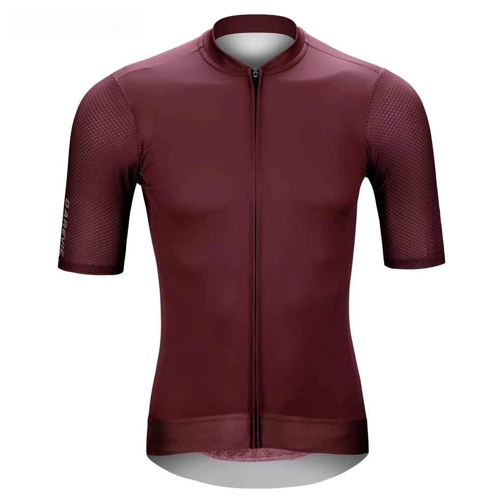 Custom LOGO OEM & ODM Cycling Bike Jersey Breathable Team Design Cycling Wear Set Men's Slim Fit Custom Cycling Jersey Top