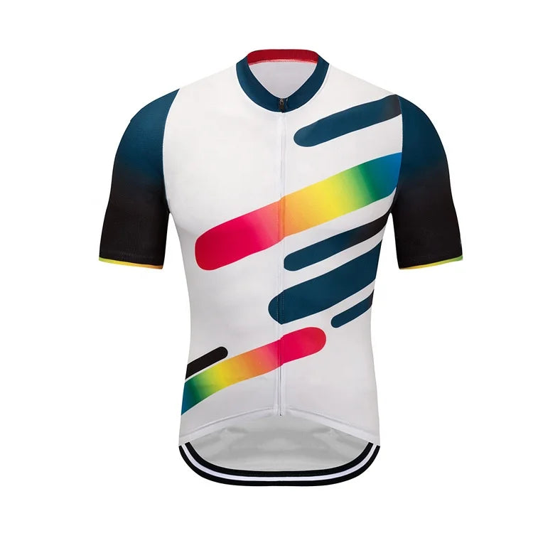 Kids Quick Dry Cycling Jersey 100% Polyester Breathable Bike Shirt