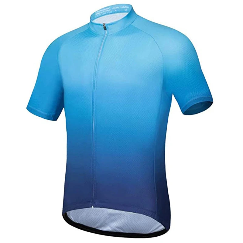Men's Summer Pro Cycling Jersey, Breathable Bicycle Bike Wea